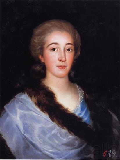 Francisco de Goya Portrait of Dona Maria Teresa de Vallabriga y Rozas Germany oil painting art